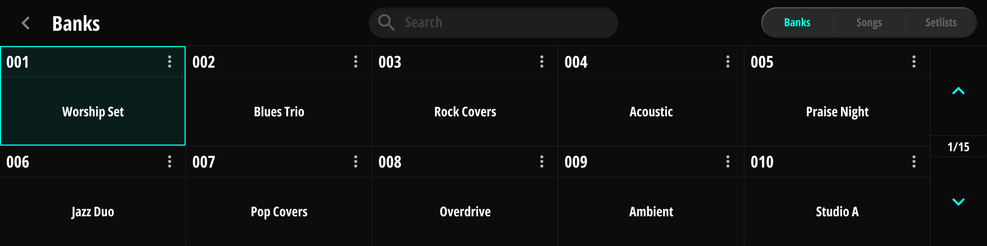 Setlist
